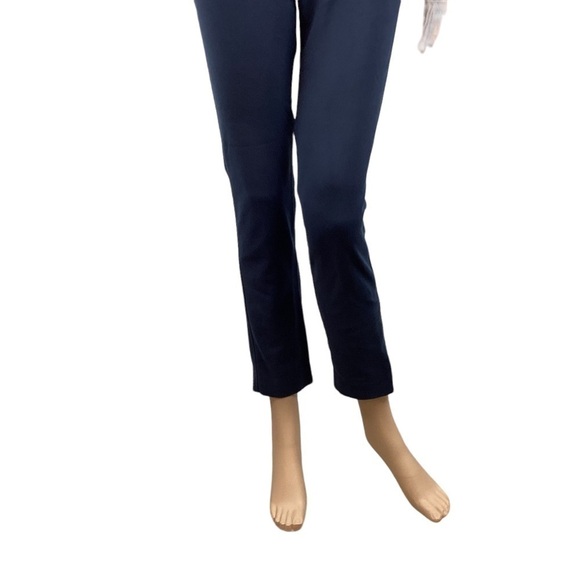 Zara Skinny Pants Size XS Navy Blue Ankle Length - Picture 3 of 7